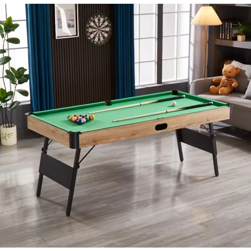 6ft Modern 3-in-1 Portable Foldable Game Table with Pool, Air Hockey & Ball Return System
6ft Modern 3-in-1 Portable Foldable Game Table with Pool, Air Hockey & Ball Return System