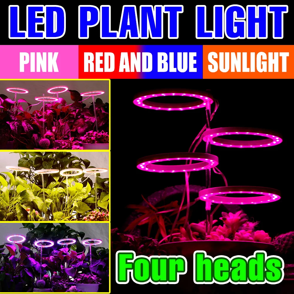 LED Plant Grow Lights Full Spectrum 5V Indoor Seeding Potted Cultivation Lamp USB Dimmable Vegetables Fruit Flower Fill Lighting
LED Plant Grow Lights Full Spectrum 5V Indoor Seeding Potted Cultivation Lamp USB Dimmable Vegetables Fruit Flower Fill Lighting