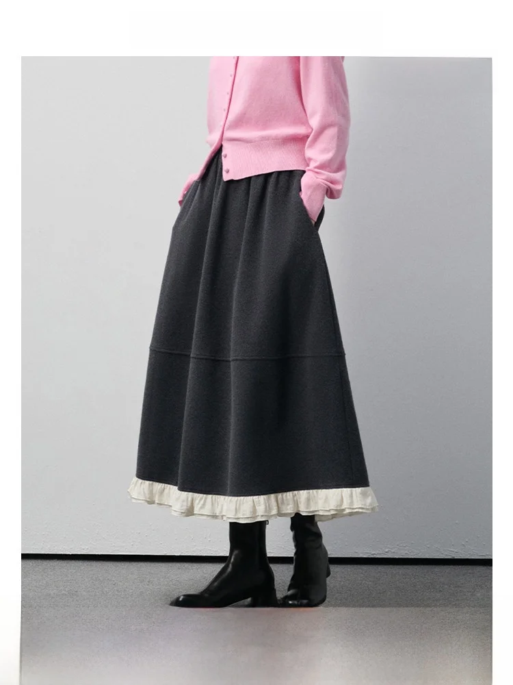 Юбка миди Vega Chang Spring 2026: Новая свободная модель А-силуэта с цветовыми блоками, готовая к носке, с широким подолом, универсальная длинная юбка для отпуска
Юбка миди Vega Chang Spring 2026: Новая свободная модель А-силуэта с цветовыми блоками, готовая к носке, с широким подолом, универсальная длинная юбка для отпуска