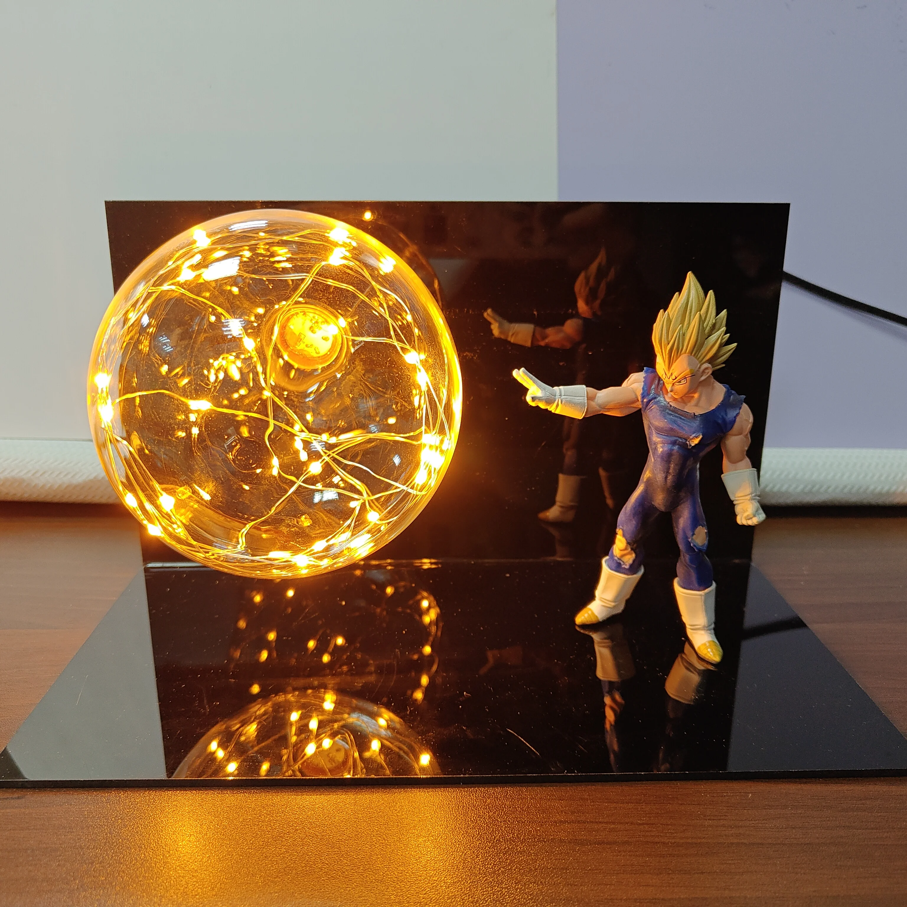 Dragon Ball Z Anime Majin Vegeta Led Bulb Lamp DIY Effect Action Figurine Toys Dragon Ball Super Vegeta PVC Model Collection
Dragon Ball Z Anime Majin Vegeta Led Bulb Lamp DIY Effect Action Figurine Toys Dragon Ball Super Vegeta PVC Model Collection