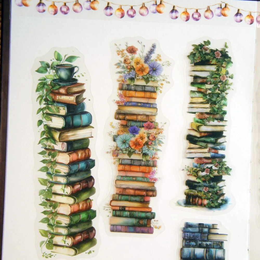 18pcs Book Wall Vine Light Line Design PVC Sticker Scrapbooking DIY Gift Packing Decoration
18pcs Book Wall Vine Light Line Design PVC Sticker Scrapbooking DIY Gift Packing Decoration