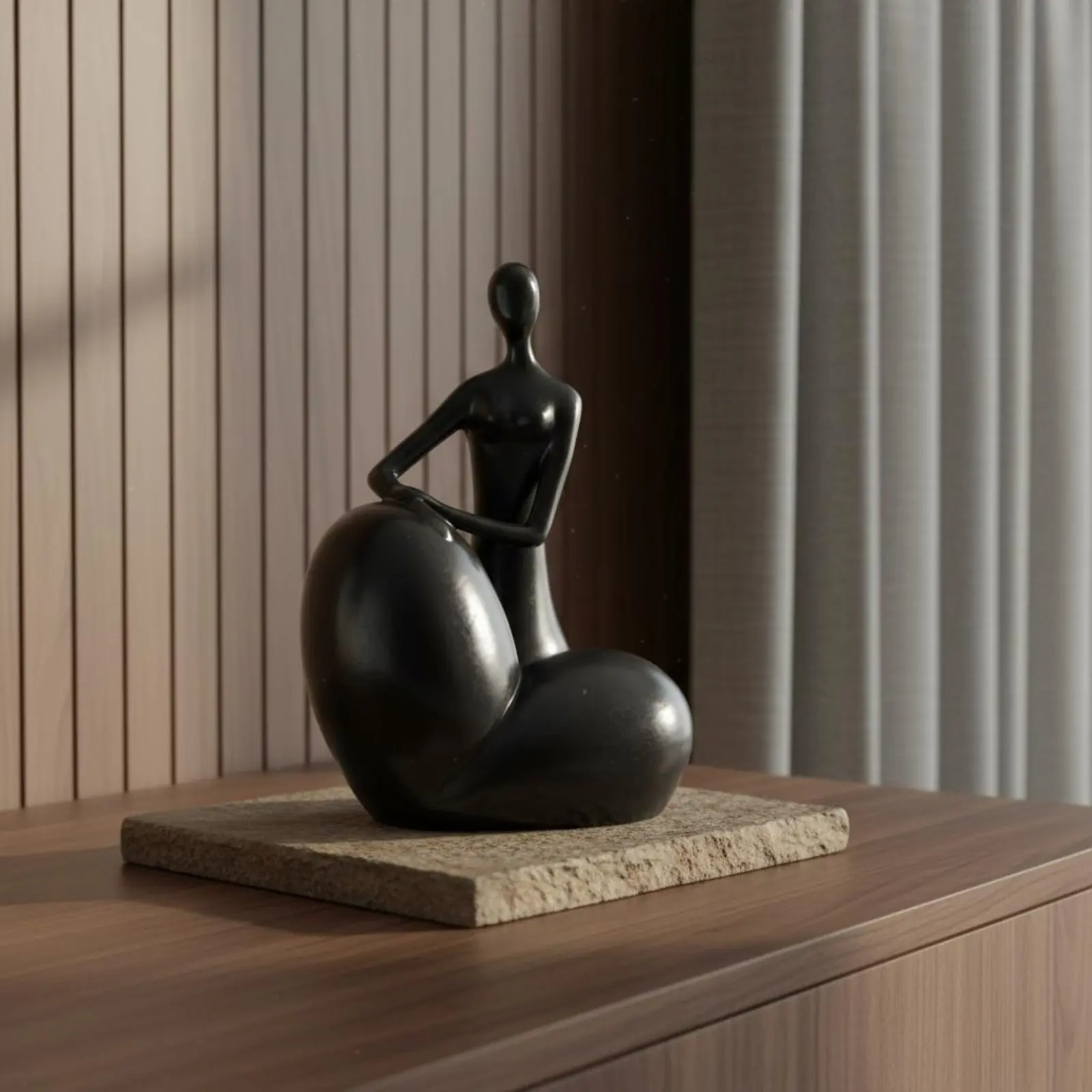 Human Figure Ceramic Vase Minimalist Decorative Ceramic Vase House Decoration Handmade Textured Surface for Entryway
Human Figure Ceramic Vase Minimalist Decorative Ceramic Vase House Decoration Handmade Textured Surface for Entryway