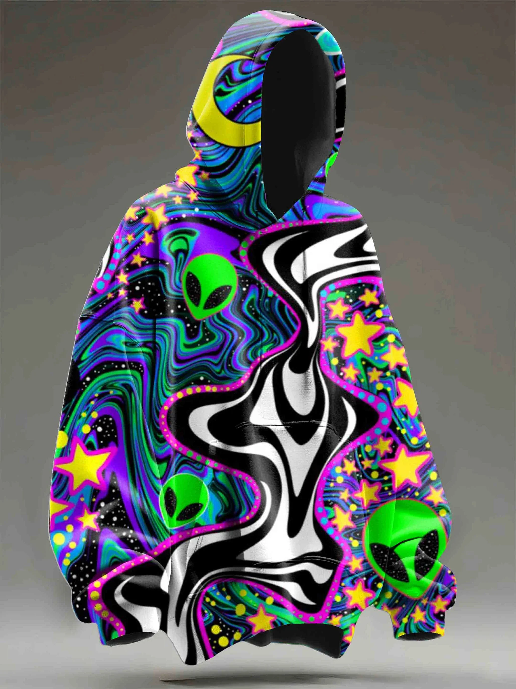 Cosmic Psychedelic Aliens Art Casual Hoodie Sweatshirt 3D Printed Women For Men Hoodies
Cosmic Psychedelic Aliens Art Casual Hoodie Sweatshirt 3D Printed Women For Men Hoodies