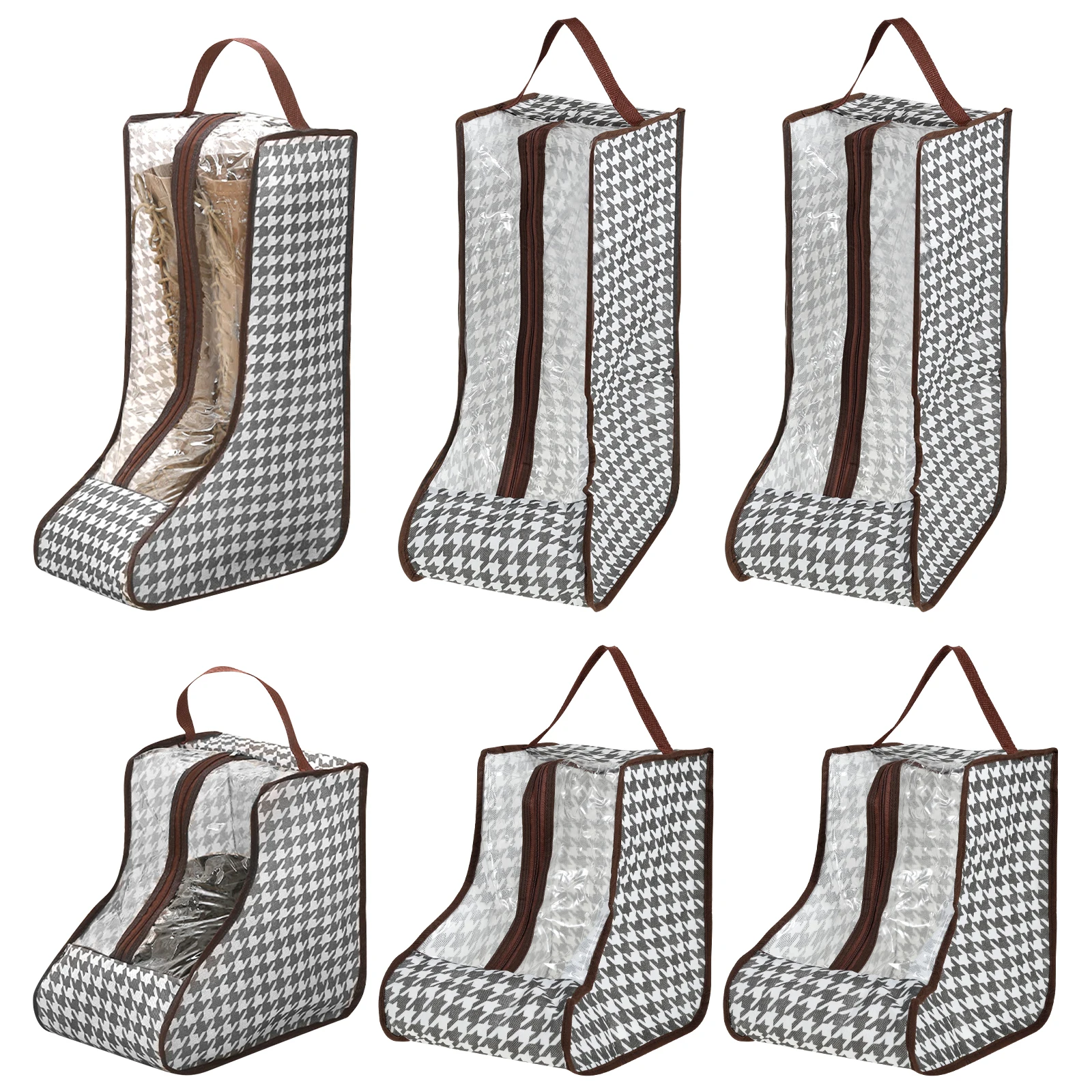 6 шт., сумка для хранения обуви, прозрачные короткие высокие ботинки, водонепроницаемая пылезащитная защитная сумка для путешествий, портативный органайзер для обуви
6 шт., сумка для хранения обуви, прозрачные короткие высокие ботинки, водонепроницаемая пылезащитная защитная сумка для путешествий, портативный органайзер для обуви