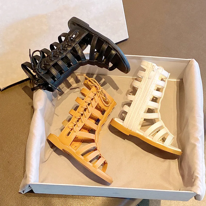 Summer Fashion Roman Boots High-top Girl Sandals Kids Gladiator Sandals Low Heel Child Sandals Girls Kid Shoes Side Strap
Summer Fashion Roman Boots High-top Girl Sandals Kids Gladiator Sandals Low Heel Child Sandals Girls Kid Shoes Side Strap