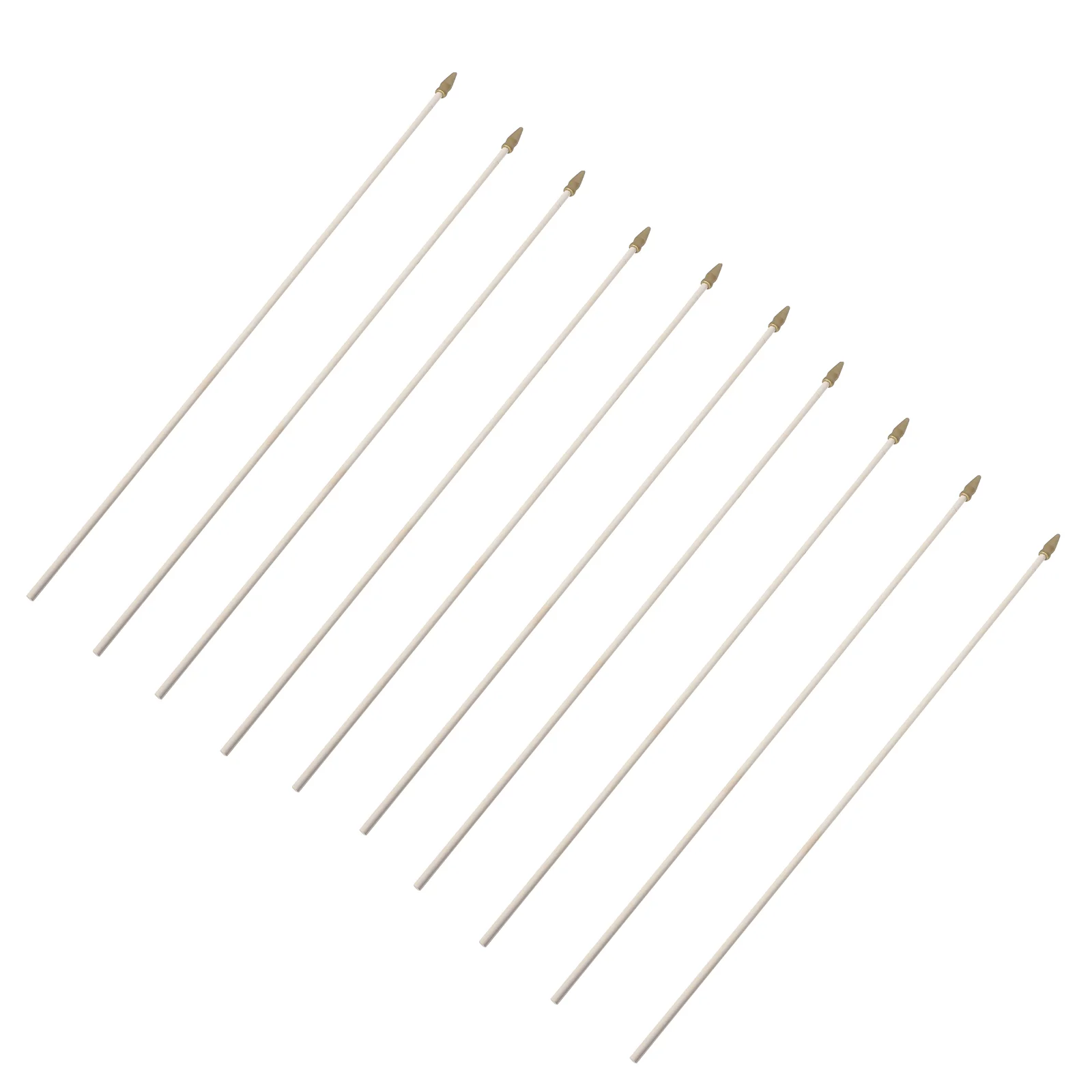 10 Pcs 50cm Wooden Flagpoles for Tour Guides Cheerleaders Advertisements Compact Stable Term Practical
10 Pcs 50cm Wooden Flagpoles for Tour Guides Cheerleaders Advertisements Compact Stable Term Practical