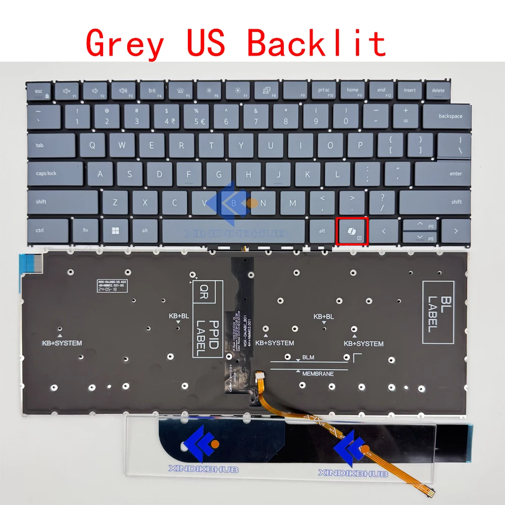 Клавиатура ноутбука XIN-Russian-US с английской раскладкой и подсветкой для Dell P190G P190G001
Клавиатура ноутбука XIN-Russian-US с английской раскладкой и подсветкой для Dell P190G P190G001