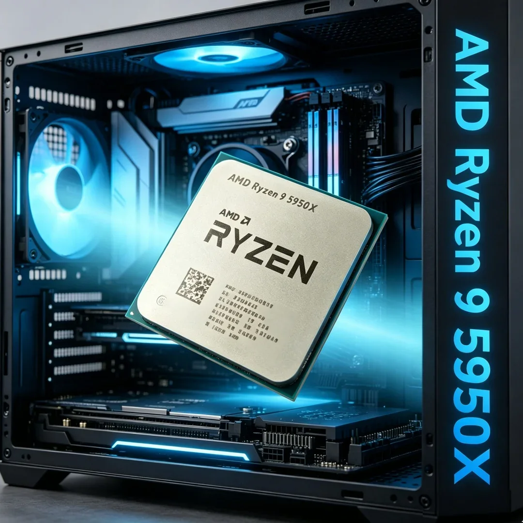New Arrival AMD Ryzen 9 5950X Hot Sale 16-Core New Zen3 Vermeer 5000 Series 3.4GHz 105W Socket AM4 Loose Processor
New Arrival AMD Ryzen 9 5950X Hot Sale 16-Core New Zen3 Vermeer 5000 Series 3.4GHz 105W Socket AM4 Loose Processor