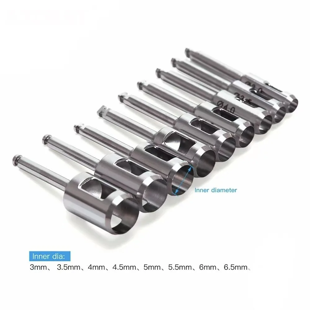 DENILK 1pc Dental Implant Tissue Punch Stainless Steel Gingival Ring Cutter Low Speed Handpiece Dentistry Surgical Instrument To
DENILK 1pc Dental Implant Tissue Punch Stainless Steel Gingival Ring Cutter Low Speed Handpiece Dentistry Surgical Instrument To