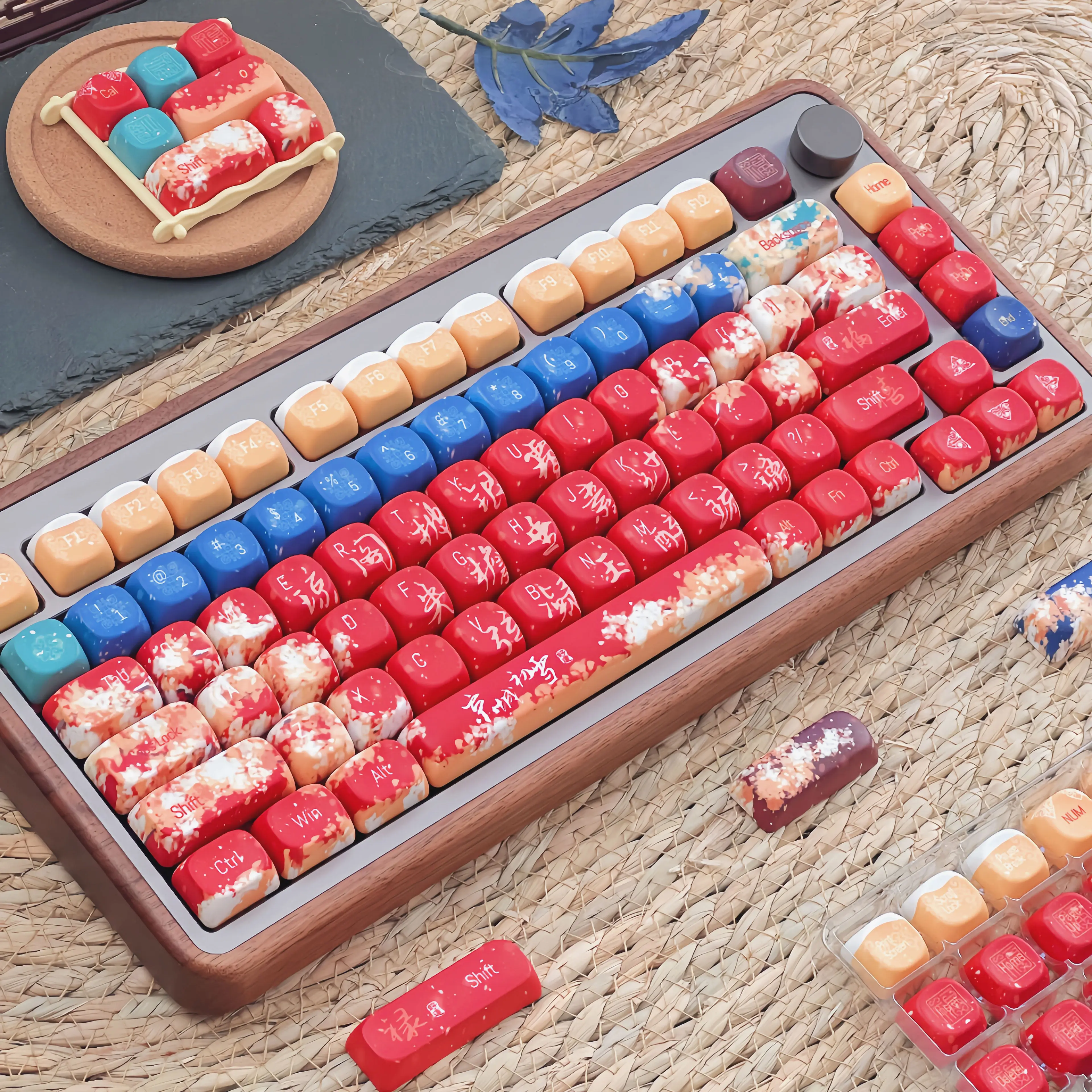120 Keys MOA Profile First Snow Theme Key cap 5 Sides Dye Sublimation PBT Keycaps for Cherry MX Switches Mechanical Keyboard
120 Keys MOA Profile First Snow Theme Key cap 5 Sides Dye Sublimation PBT Keycaps for Cherry MX Switches Mechanical Keyboard