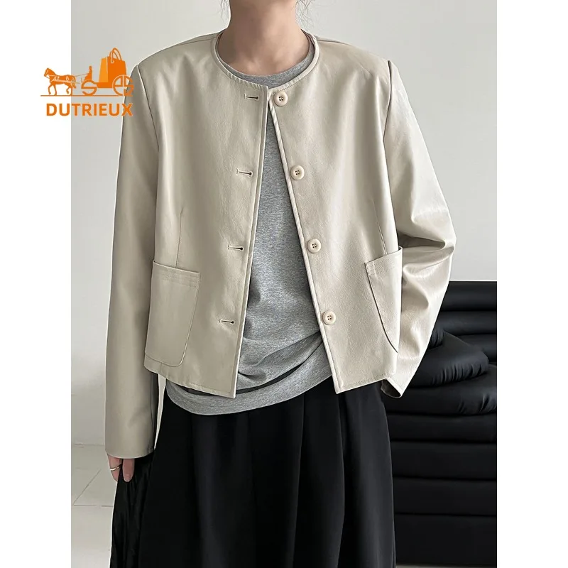 2026 New Spring Autumn Women's Contemporary Short Real Leather Jacket, 100% Genuine Leather, Staple Aviator Coat for Women
2026 New Spring Autumn Women's Contemporary Short Real Leather Jacket, 100% Genuine Leather, Staple Aviator Coat for Women