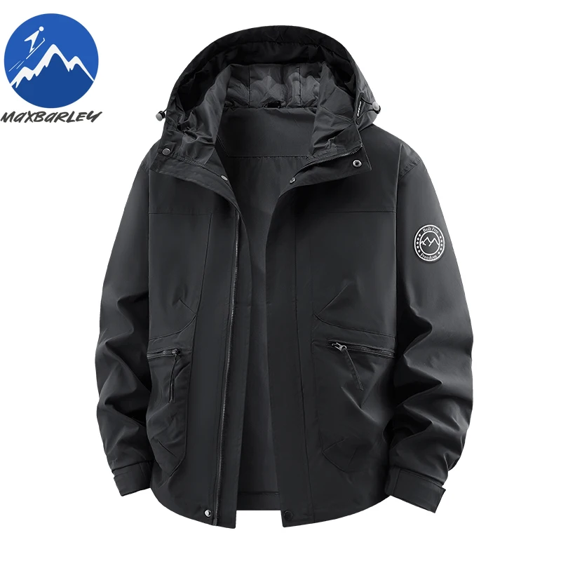 Maxbarley 2026, водонепроницаемая ветровка, мужская модная свободная рабочая куртка с несколькими карманами, осенняя повседневная велосипедная ветрозащитная куртка с капюшоном
Maxbarley 2026, водонепроницаемая ветровка, мужская модная свободная рабочая куртка с несколькими карманами, осенняя повседневная велосипедная ветрозащитная куртка с капюшоном