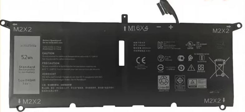 Аккумулятор для Dell XPS 13 9370 9380 7390 Lingyue 5390 5391 7490 DXGH8
Аккумулятор для Dell XPS 13 9370 9380 7390 Lingyue 5390 5391 7490 DXGH8