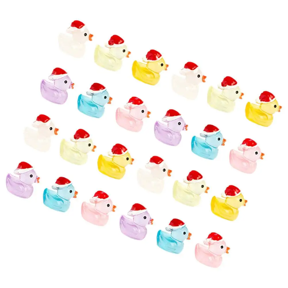 Christmas Duck Mini Ducks Glow The Dark Animals Figures Dollhouse Accessories Resin Luminous Toys
Christmas Duck Mini Ducks Glow The Dark Animals Figures Dollhouse Accessories Resin Luminous Toys