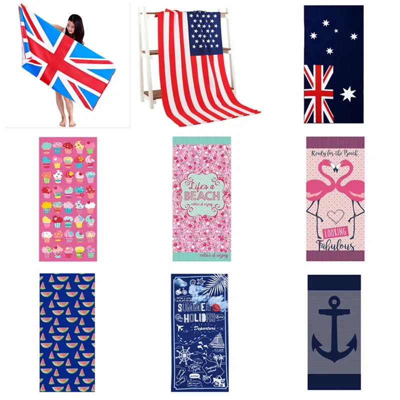 70x150cm Microfiber Colorful Printed Absorbent Beach Towel Adult Swimwear Cover Bathroom Bath Mat
70x150cm Microfiber Colorful Printed Absorbent Beach Towel Adult Swimwear Cover Bathroom Bath Mat