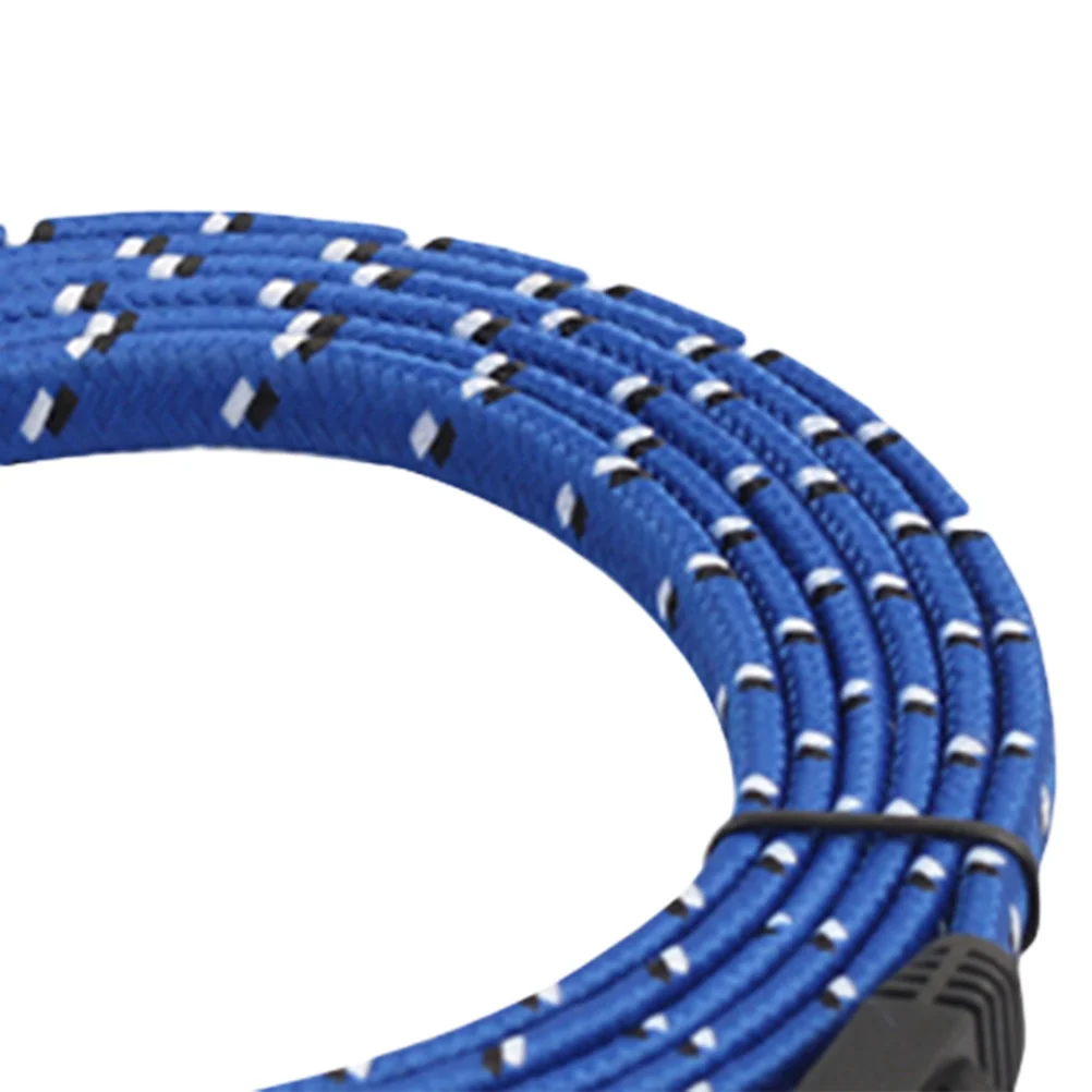 Nylon Braided 10 Gigabit Cat7 Ethernet Cord 10Ft High Bandwidth Fast Data Transfer Connectors for Lan Network Devices
Nylon Braided 10 Gigabit Cat7 Ethernet Cord 10Ft High Bandwidth Fast Data Transfer Connectors for Lan Network Devices