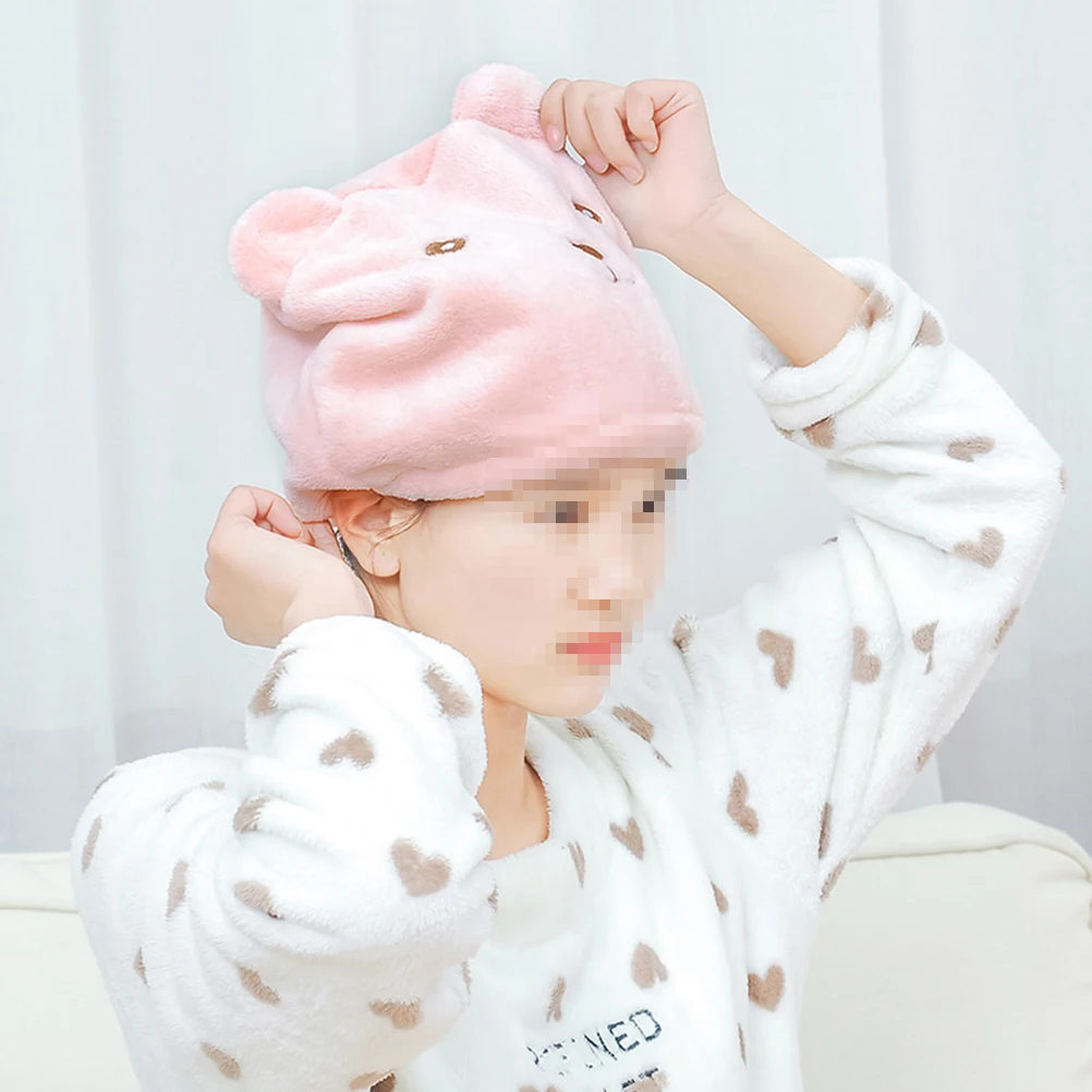 Animal Cartoon Dry Hair Hat Fleece Soft Absorbent Bathing Towel Hair Cap Makeup Face Washing for Women
Animal Cartoon Dry Hair Hat Fleece Soft Absorbent Bathing Towel Hair Cap Makeup Face Washing for Women
