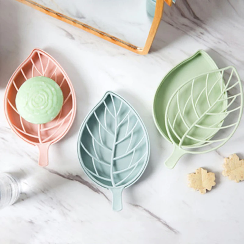3 Colors Leaf Shape Soap Holder Non Slip Soap Box Toilet Shower Tray Draining Rack Bathroom Gadgets Soap Dish Soap Tray Holder
3 Colors Leaf Shape Soap Holder Non Slip Soap Box Toilet Shower Tray Draining Rack Bathroom Gadgets Soap Dish Soap Tray Holder