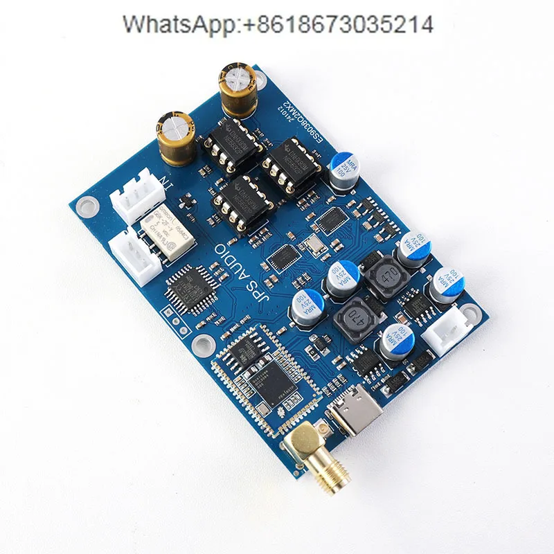 ES9039 Bluetooth 5.4 Decoder Board DAC Lossless Receiver Module QCC3084 5.1 5.3 Modified
ES9039 Bluetooth 5.4 Decoder Board DAC Lossless Receiver Module QCC3084 5.1 5.3 Modified