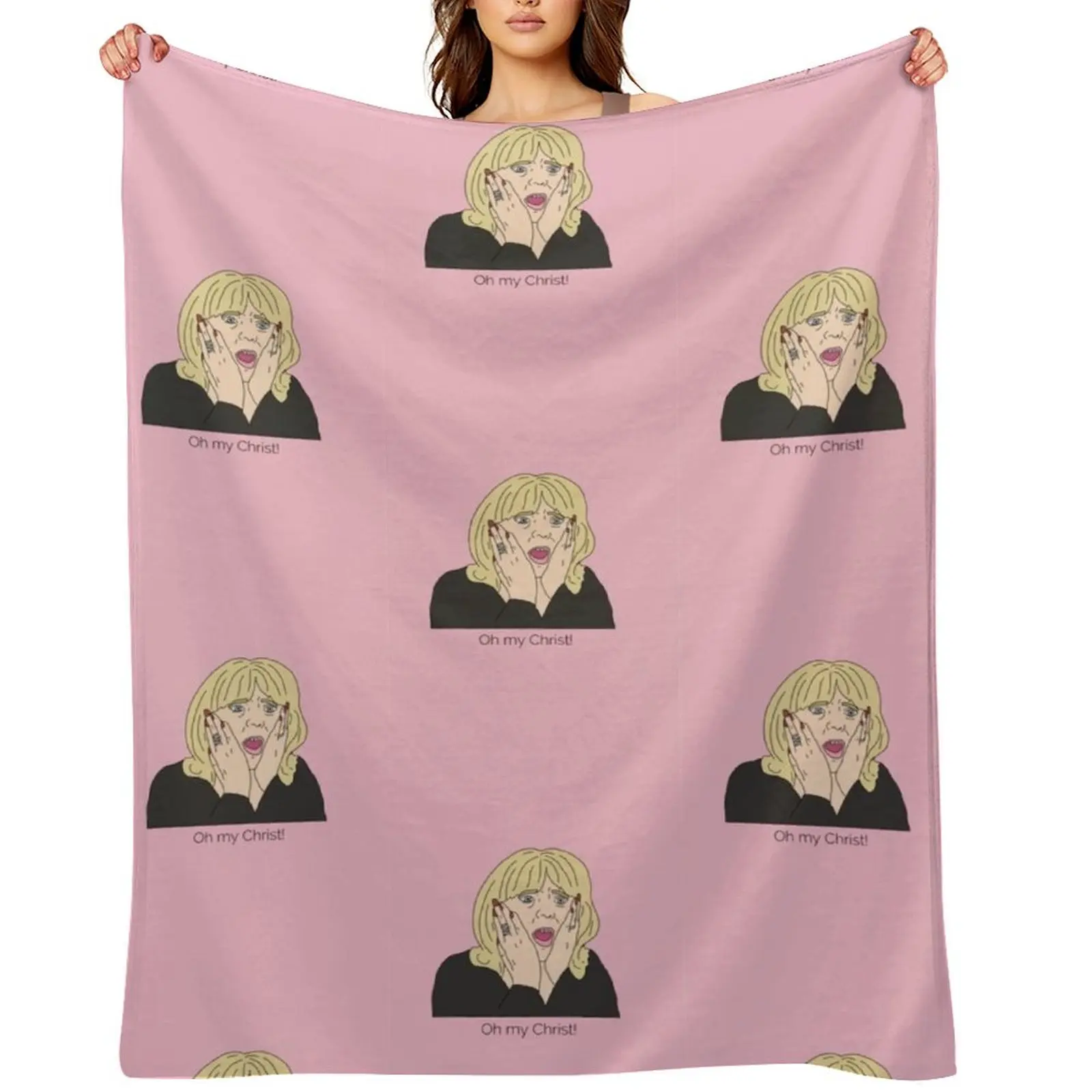 Pam Shipman Oh my Christ Throw Blanket Winter beds bed plaid Sofas Polar Blankets
Pam Shipman Oh my Christ Throw Blanket Winter beds bed plaid Sofas Polar Blankets