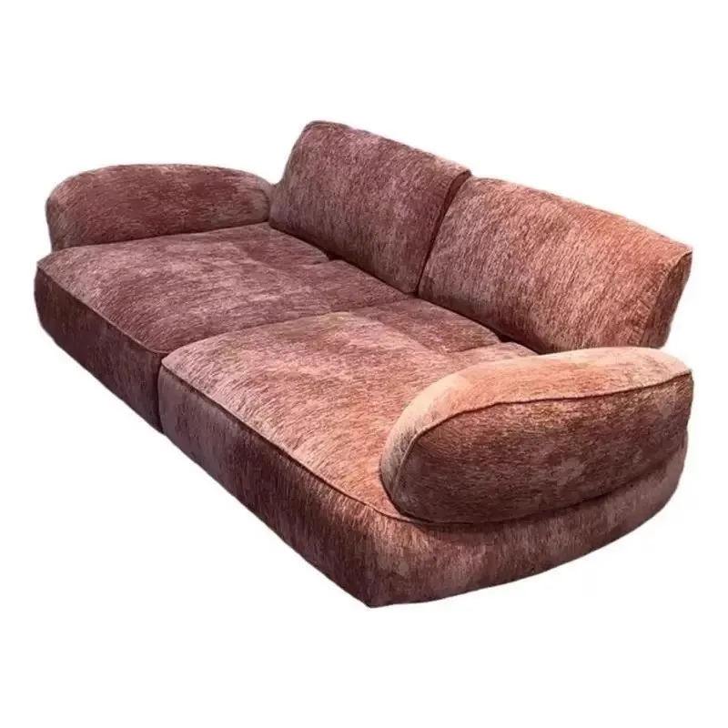 Fabric sofa retro living room sofa adjustable backrest chenille cream wind sofa combination
Fabric sofa retro living room sofa adjustable backrest chenille cream wind sofa combination