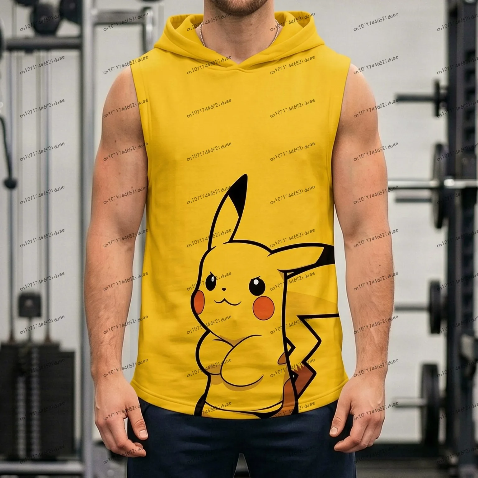 Man Sleeveless Shirts 3D Print New Streetwear Pokémon Pikachu Men's Vest With Hood Y2K Casual Clubwear Men Tank Top Fashion Gym
Man Sleeveless Shirts 3D Print New Streetwear Pokémon Pikachu Men's Vest With Hood Y2K Casual Clubwear Men Tank Top Fashion Gym