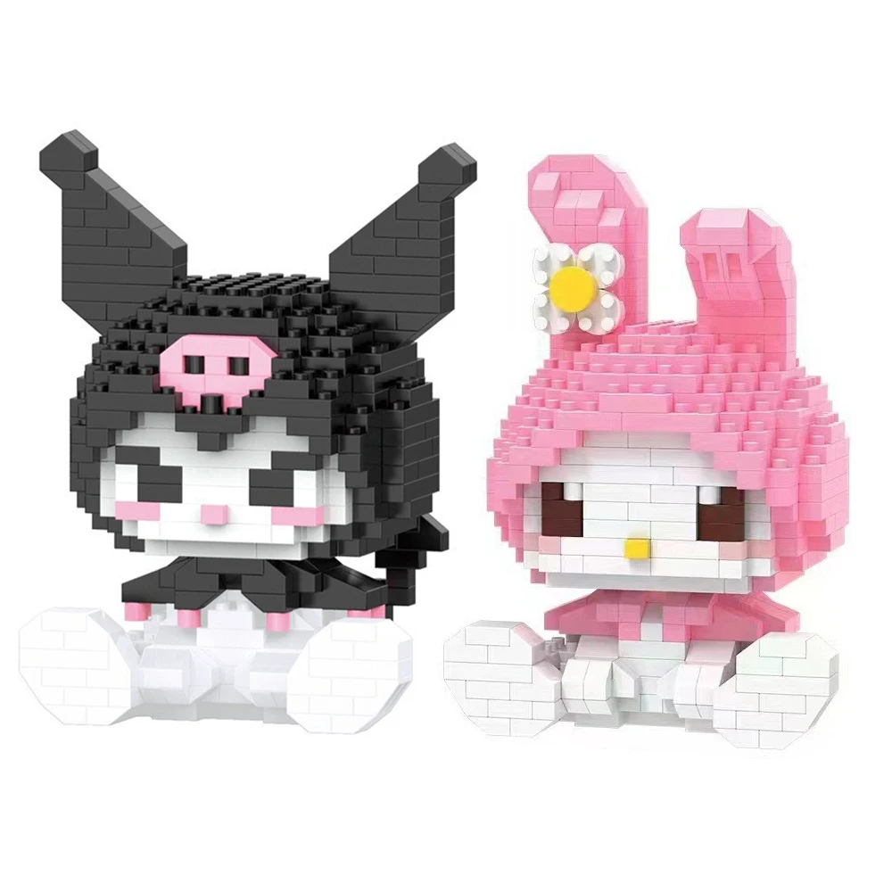 Hello Kitty Building Block Assembled Toys Decorative Ornament Sanrio Anime Figure Kuromi Model My Melody Children's Puzzle Gift
Hello Kitty Building Block Assembled Toys Decorative Ornament Sanrio Anime Figure Kuromi Model My Melody Children's Puzzle Gift