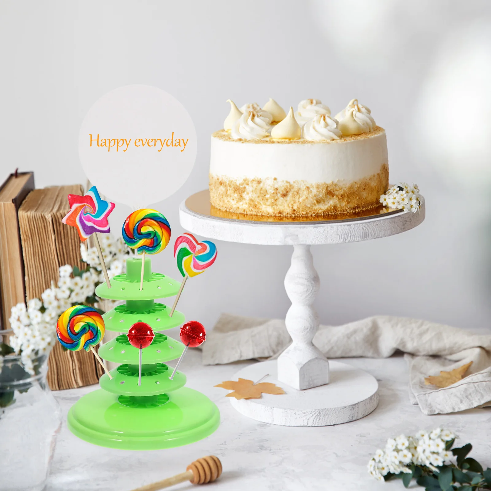 Candy Marshmallow Display Rack Multi Layer Lollipop Stand for Wedding Birthday Bridal Shower Cake Pops Holder Desktop Storage
Candy Marshmallow Display Rack Multi Layer Lollipop Stand for Wedding Birthday Bridal Shower Cake Pops Holder Desktop Storage