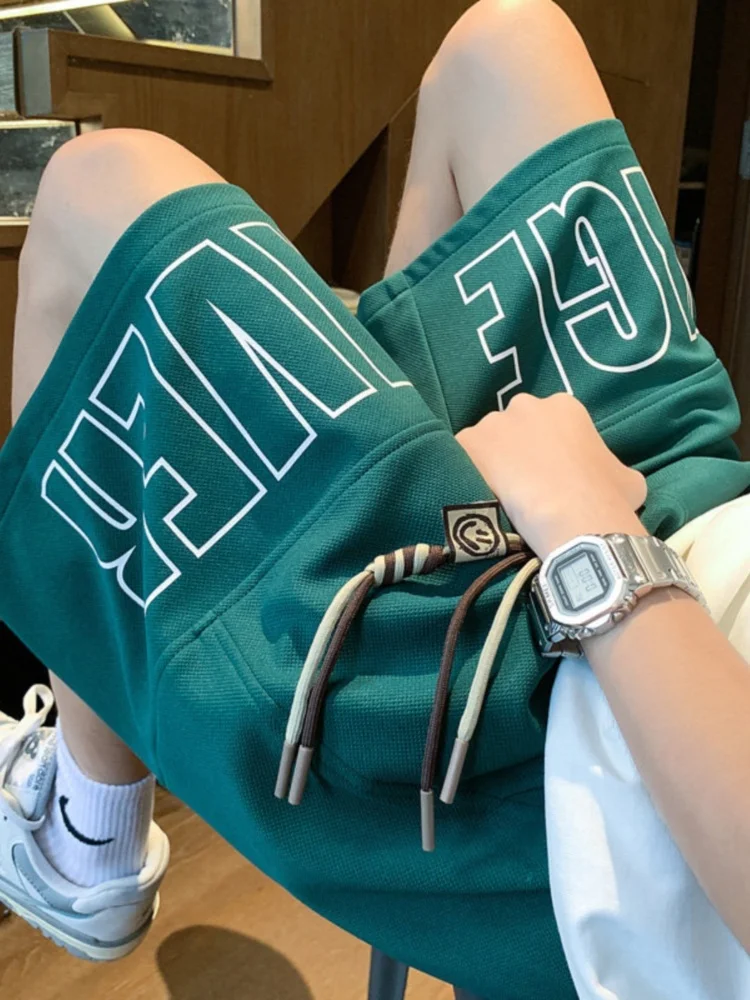 Heavyweight Men's Sport orts Summer American Retro Baskeall Loose Casual Five-Quarter Length Trendy Faionable Mid-Waist
Heavyweight Men's Sport orts Summer American Retro Baskeall Loose Casual Five-Quarter Length Trendy Faionable Mid-Waist