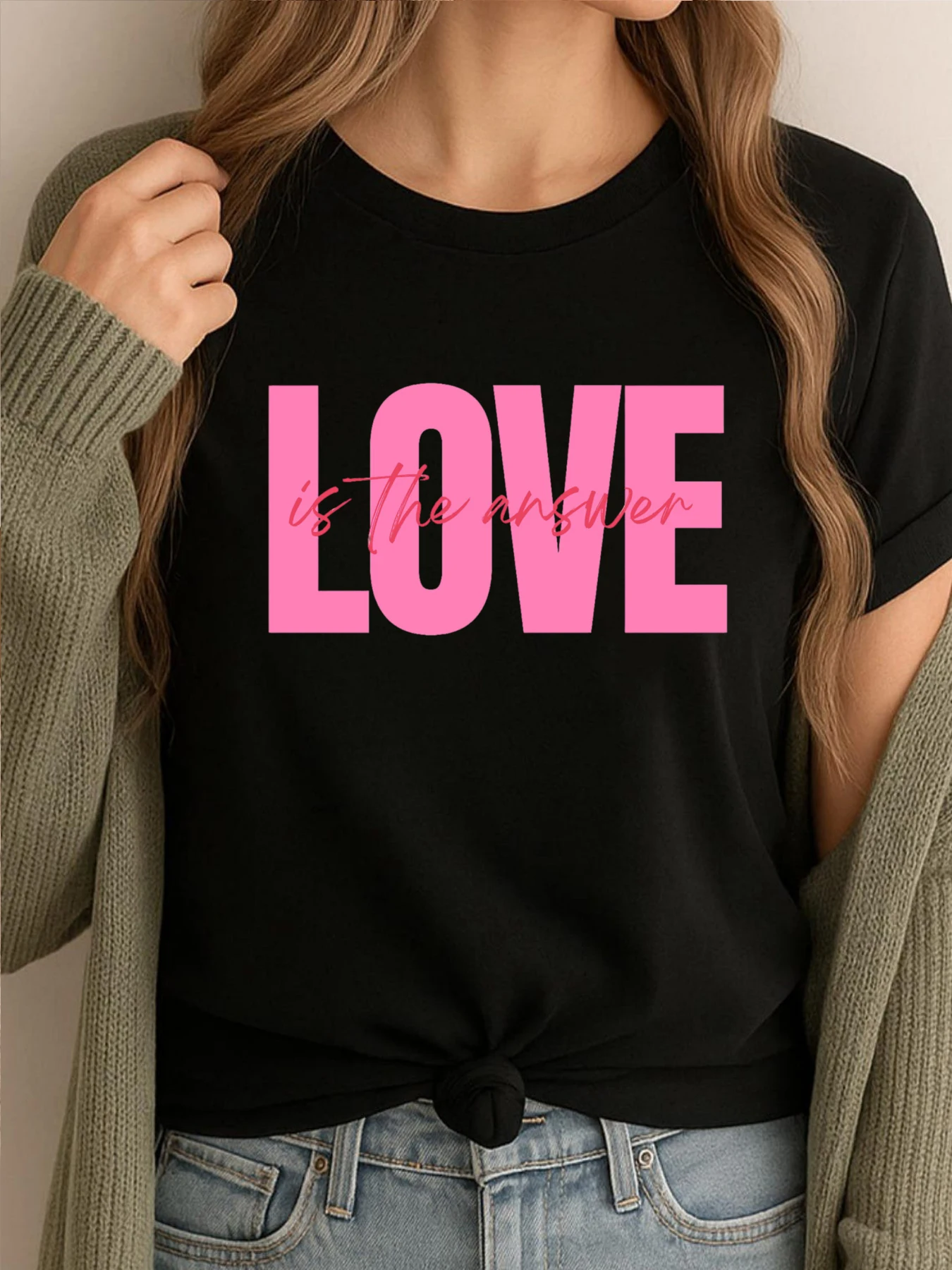 Love Is The Answer Type Design In Pink And Red Graphic Tee Shirt Молодежная удобная футболка для мужчин Geek
Love Is The Answer Type Design In Pink And Red Graphic Tee Shirt Молодежная удобная футболка для мужчин Geek