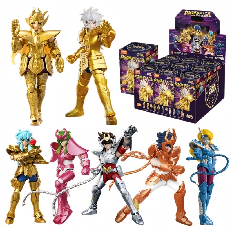 NEW Saint Seiya Golden Twelve Palace Wave 4 Action Figures Shaka Saga Aphrodite June Shun 20+ Movable Joints Assembly Model Kit
NEW Saint Seiya Golden Twelve Palace Wave 4 Action Figures Shaka Saga Aphrodite June Shun 20+ Movable Joints Assembly Model Kit