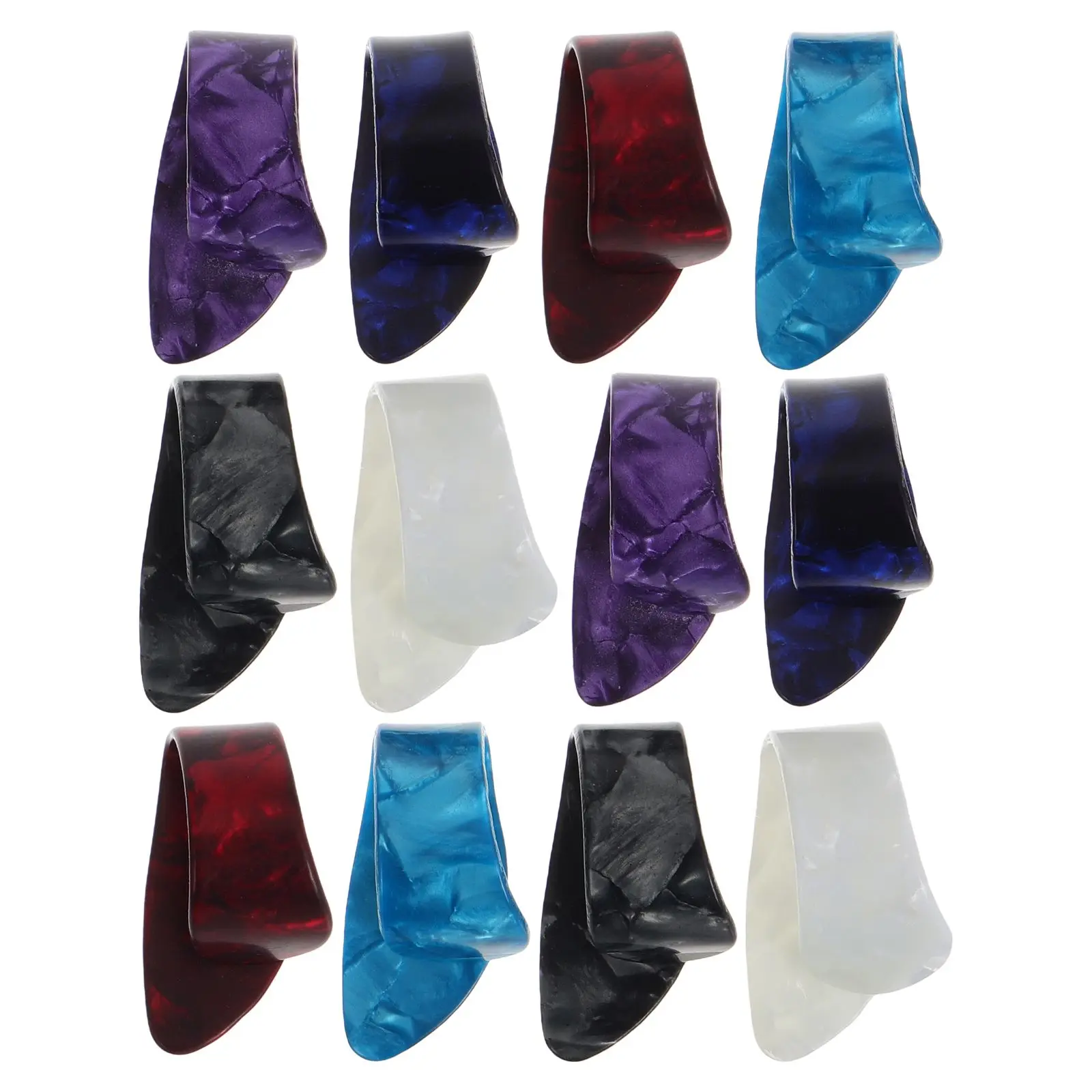 12 Pcs Plectrums for Ukulele Guitar Pick Finger Picks Acoustic Flat Plastic Thumb
12 Pcs Plectrums for Ukulele Guitar Pick Finger Picks Acoustic Flat Plastic Thumb
