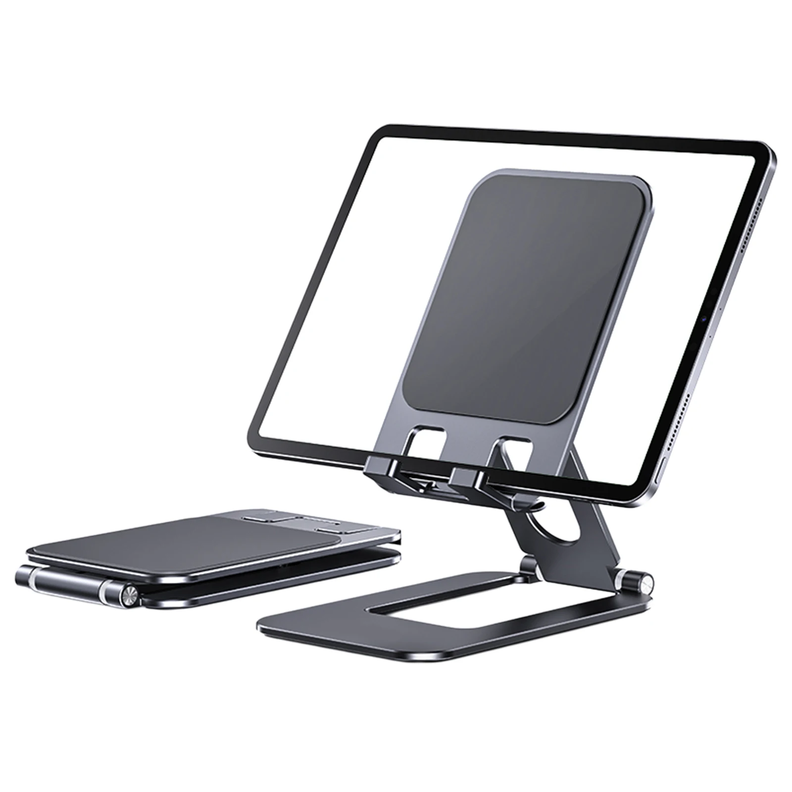 Luxury Aluminum Alloy Foldable Tablet Stand For iPad Multifunctional Desktop Stand Solid Support Universal Tablet Holder
Luxury Aluminum Alloy Foldable Tablet Stand For iPad Multifunctional Desktop Stand Solid Support Universal Tablet Holder