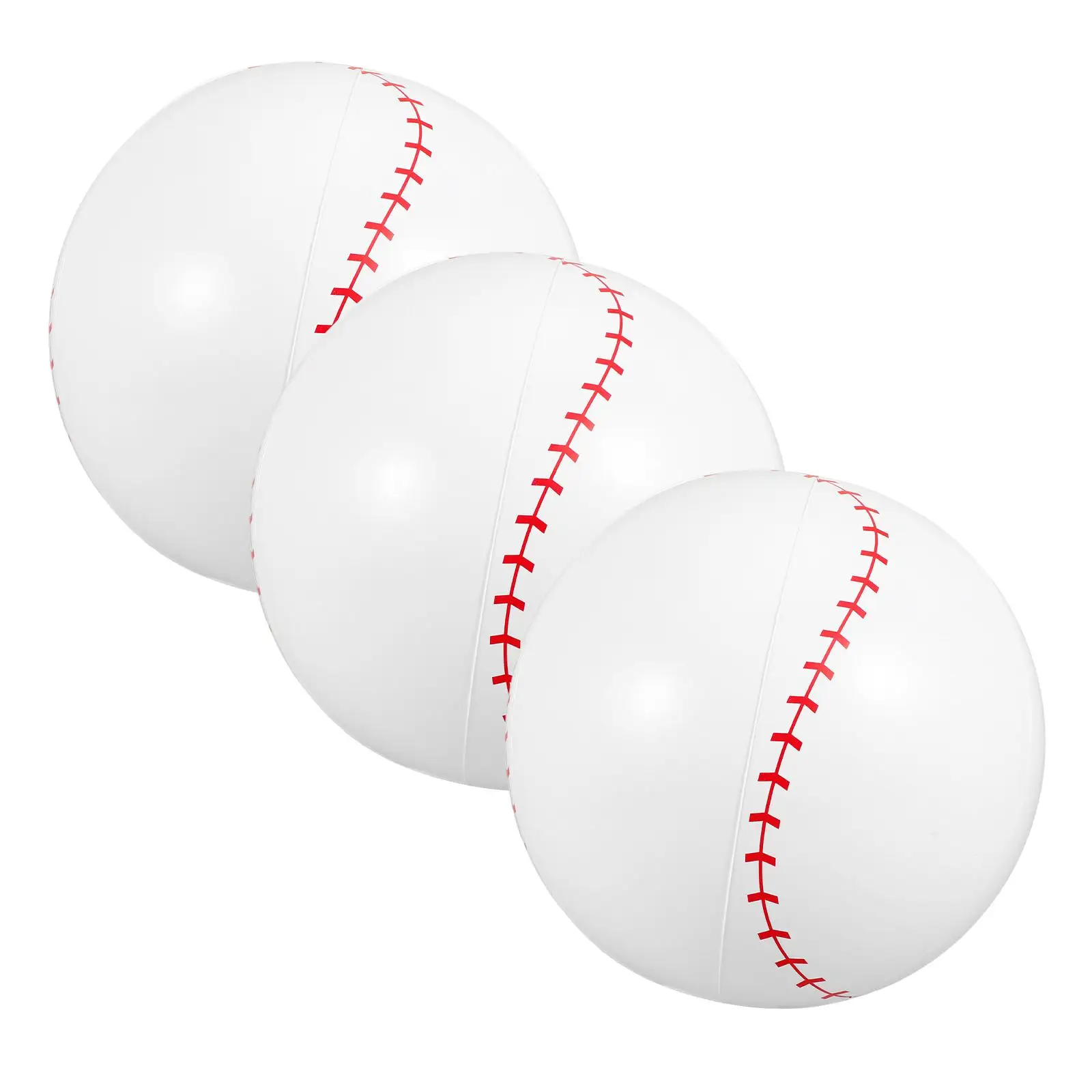 3Pcs Inflatable Baseball PVC Floating Balls for Teens Beach Pool Party Toy Lightweight Compact Simulation Summer Fun
3Pcs Inflatable Baseball PVC Floating Balls for Teens Beach Pool Party Toy Lightweight Compact Simulation Summer Fun