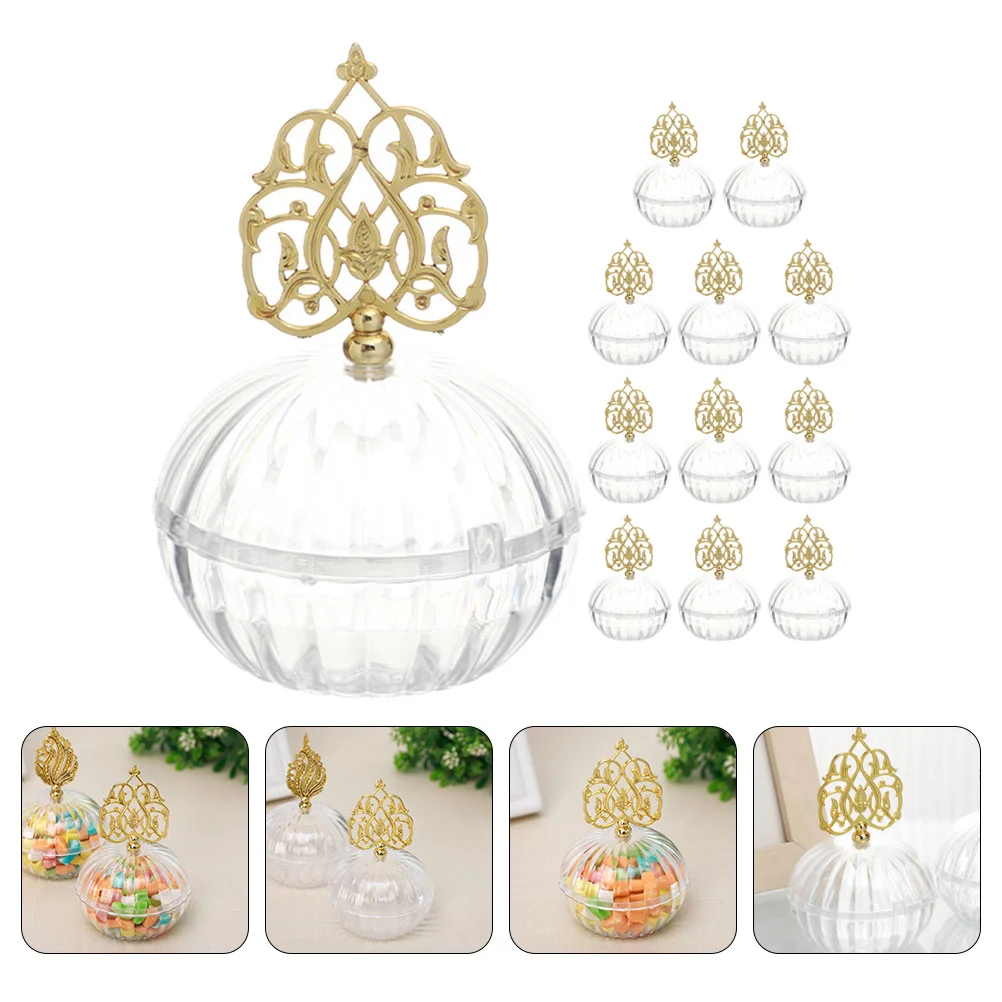 12 Pcs Dome Candy Box Baby Wedding Decor Dispenser Plastic Lid Party Favor Packing Boxes
12 Pcs Dome Candy Box Baby Wedding Decor Dispenser Plastic Lid Party Favor Packing Boxes