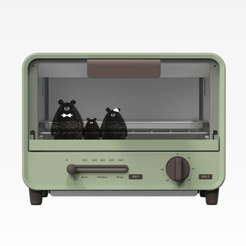 Mini Single-Tier Multi-Function Electric Oven, 6L Retro-Style Home Oven with Slider Temp Control and No Preheating Required
Mini Single-Tier Multi-Function Electric Oven, 6L Retro-Style Home Oven with Slider Temp Control and No Preheating Required