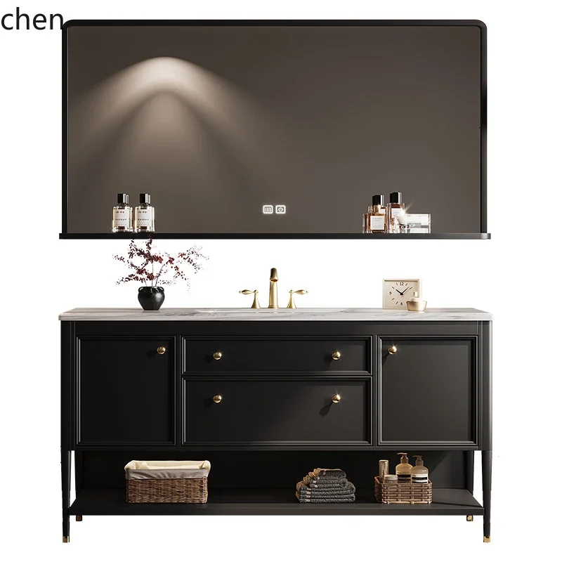 HT oak floor-to-ceiling retro bathroom cabinet combination bathroom washbasin bathroom cabinet
HT oak floor-to-ceiling retro bathroom cabinet combination bathroom washbasin bathroom cabinet