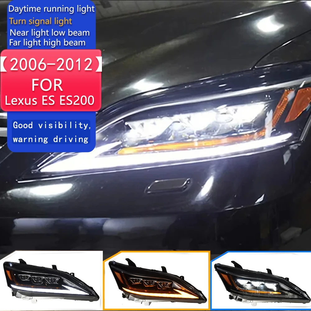Автомобильные аксессуары, фары для Lexus ES ES200, 2006-2012 ES300, светодиодные фары ES250, DRL, сигнальные линзы проектора, авто
Автомобильные аксессуары, фары для Lexus ES ES200, 2006-2012 ES300, светодиодные фары ES250, DRL, сигнальные линзы проектора, авто