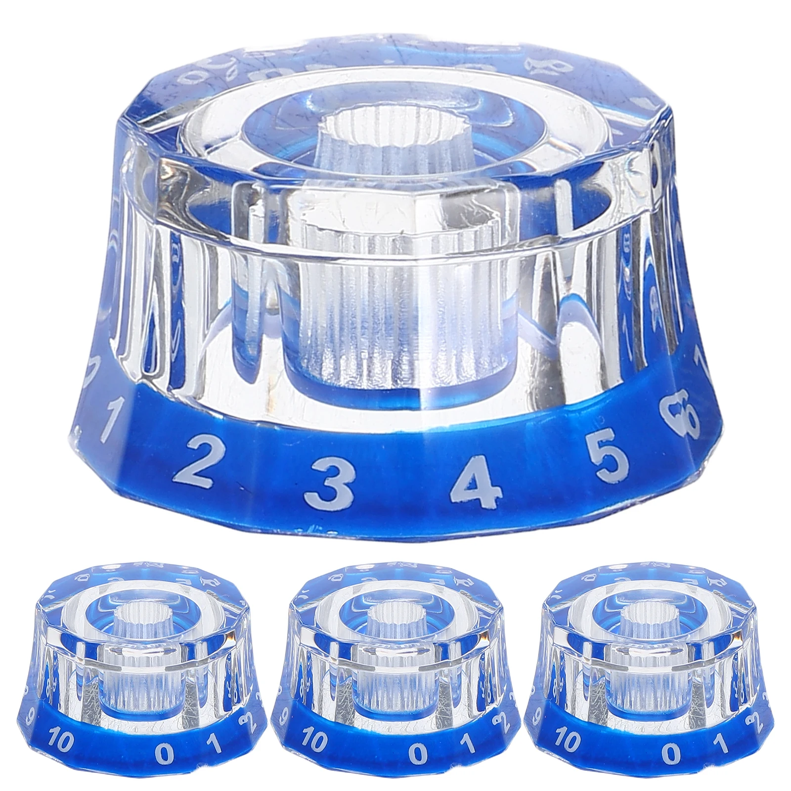 4 Pcs Guitar Volume Knob Electric Repair Parts Amplifier Knobs Replacement Accessories Acrylic Bass for Tone
4 Pcs Guitar Volume Knob Electric Repair Parts Amplifier Knobs Replacement Accessories Acrylic Bass for Tone