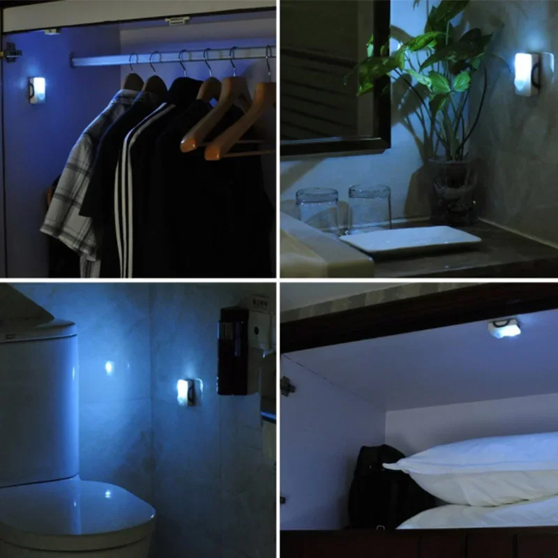 Multi-function Portable Led Sensor Night Light 0.5w Battery Powered Indoor Motion Detector For Home
Multi-function Portable Led Sensor Night Light 0.5w Battery Powered Indoor Motion Detector For Home