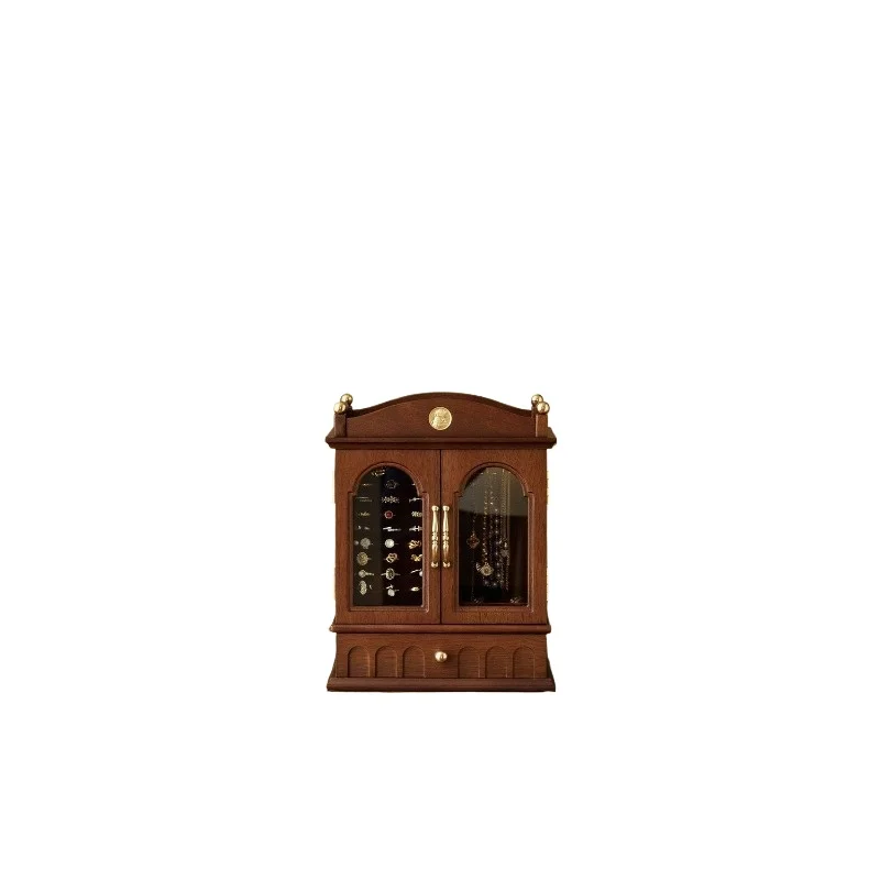 Wooden retro premium jewelry box, medieval style storage box
Wooden retro premium jewelry box, medieval style storage box