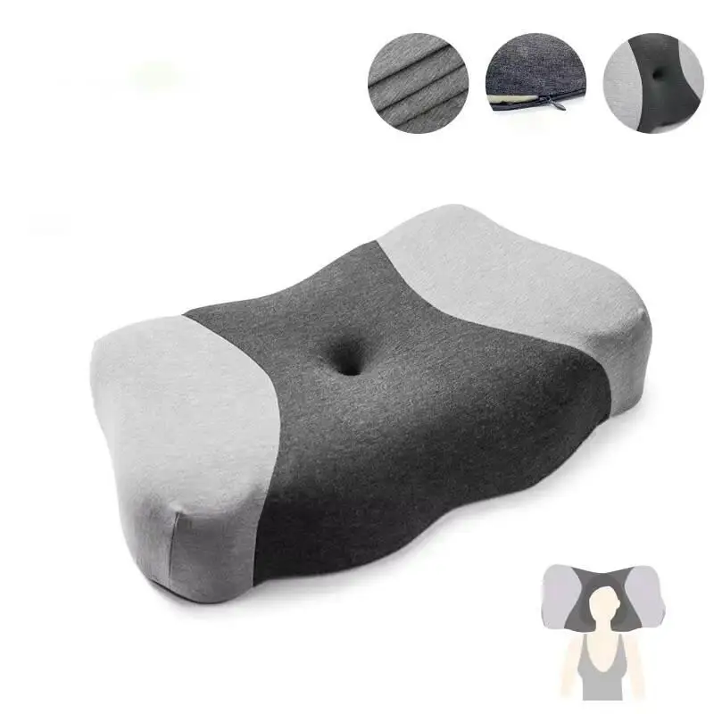 Ergonomic Adjustable Memory Foam Cervical Bed Pillow Orthopedic Contour Neck Support For Side Back Knitted Bed Sleeping Pillow
Ergonomic Adjustable Memory Foam Cervical Bed Pillow Orthopedic Contour Neck Support For Side Back Knitted Bed Sleeping Pillow