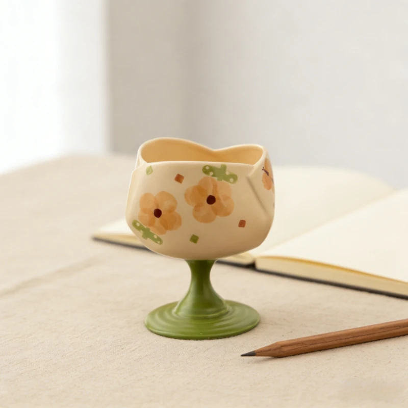Pastoral Style Ceramic Mug with Lid and Straw High Beauty Water Cup Exquisite Dessert and Office Coffee Cups for Home Daily Use
Pastoral Style Ceramic Mug with Lid and Straw High Beauty Water Cup Exquisite Dessert and Office Coffee Cups for Home Daily Use