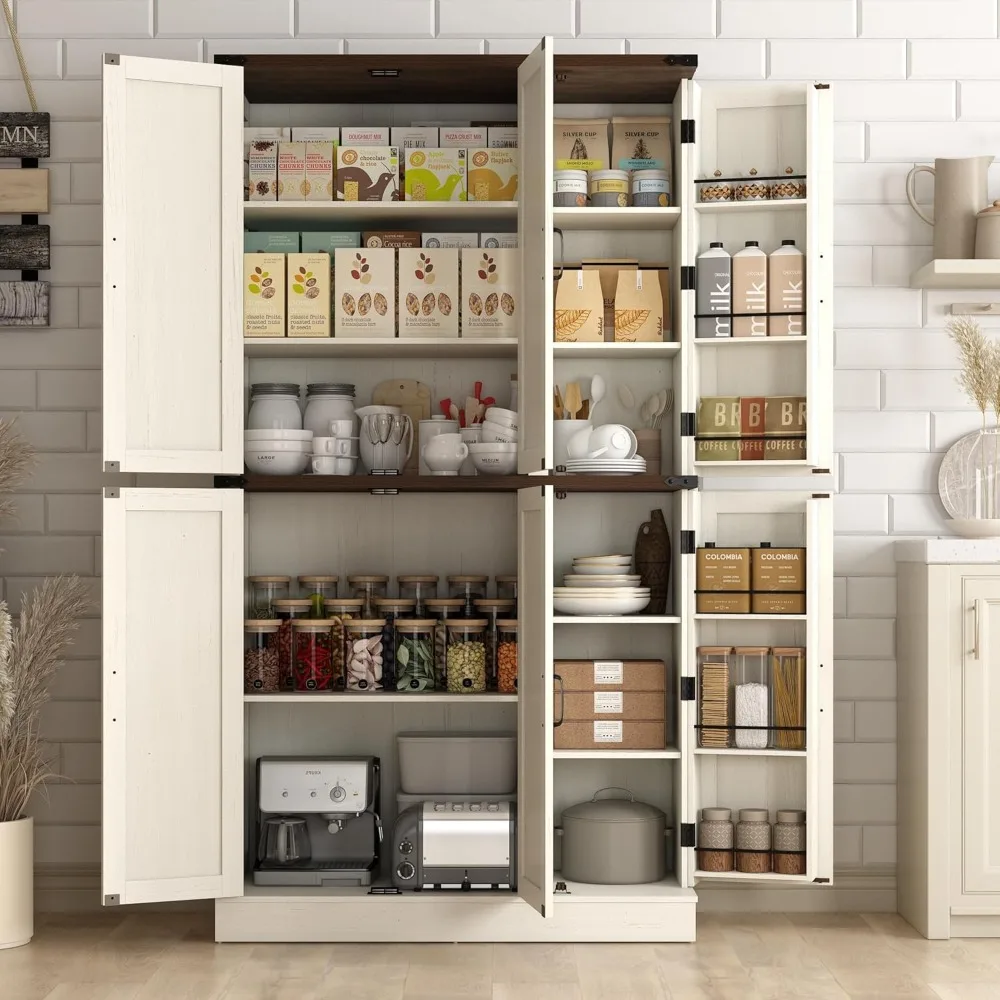 71" Tall Kitchen Pantry,Farmhouse Storage Cabinet with Barn Doors,Organizer,Rustic Wood Cupboard,Farmhouse Pantry, Customized
71" Tall Kitchen Pantry,Farmhouse Storage Cabinet with Barn Doors,Organizer,Rustic Wood Cupboard,Farmhouse Pantry, Customized