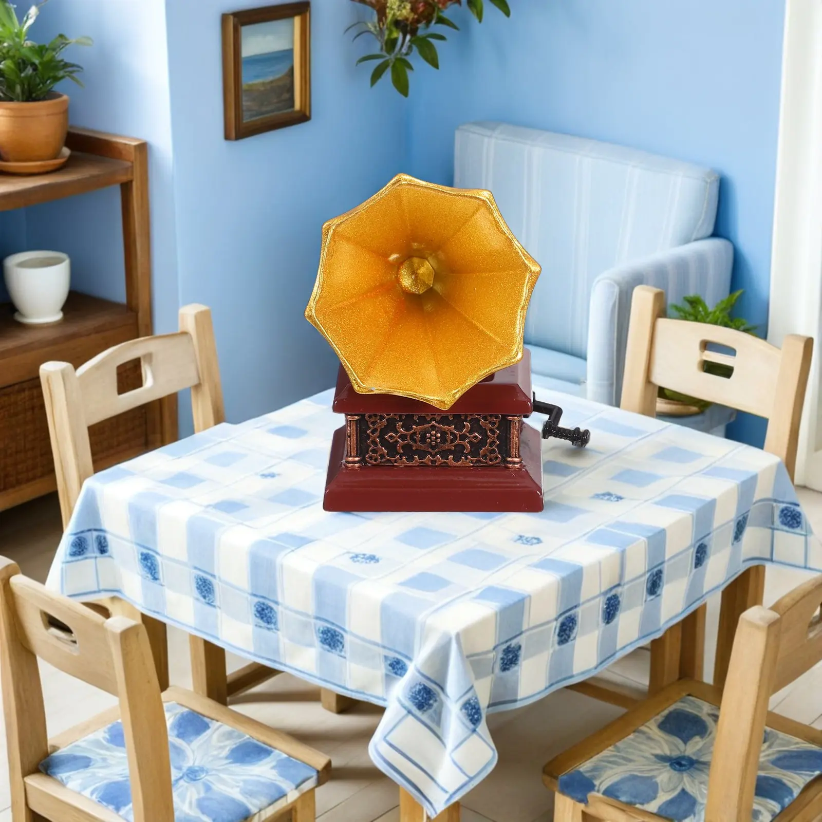 Miniature Retro Phonograph Vintage Record Player Dollhouse Accessories Table Ornaments Home Decoration Tiny House Retro Decor
Miniature Retro Phonograph Vintage Record Player Dollhouse Accessories Table Ornaments Home Decoration Tiny House Retro Decor