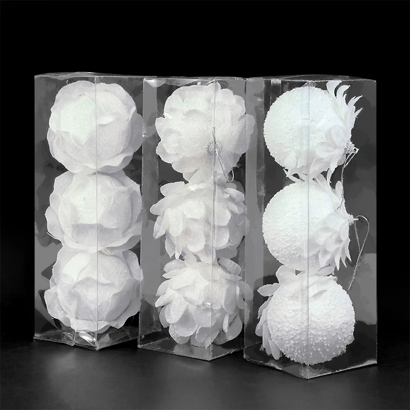 3pcs 8cm White Christmas Ball Xmas Tree Hanging Foam Snow Balls Pendant For Merry Christmas Party New Year Ornament Navidad Gift
3pcs 8cm White Christmas Ball Xmas Tree Hanging Foam Snow Balls Pendant For Merry Christmas Party New Year Ornament Navidad Gift