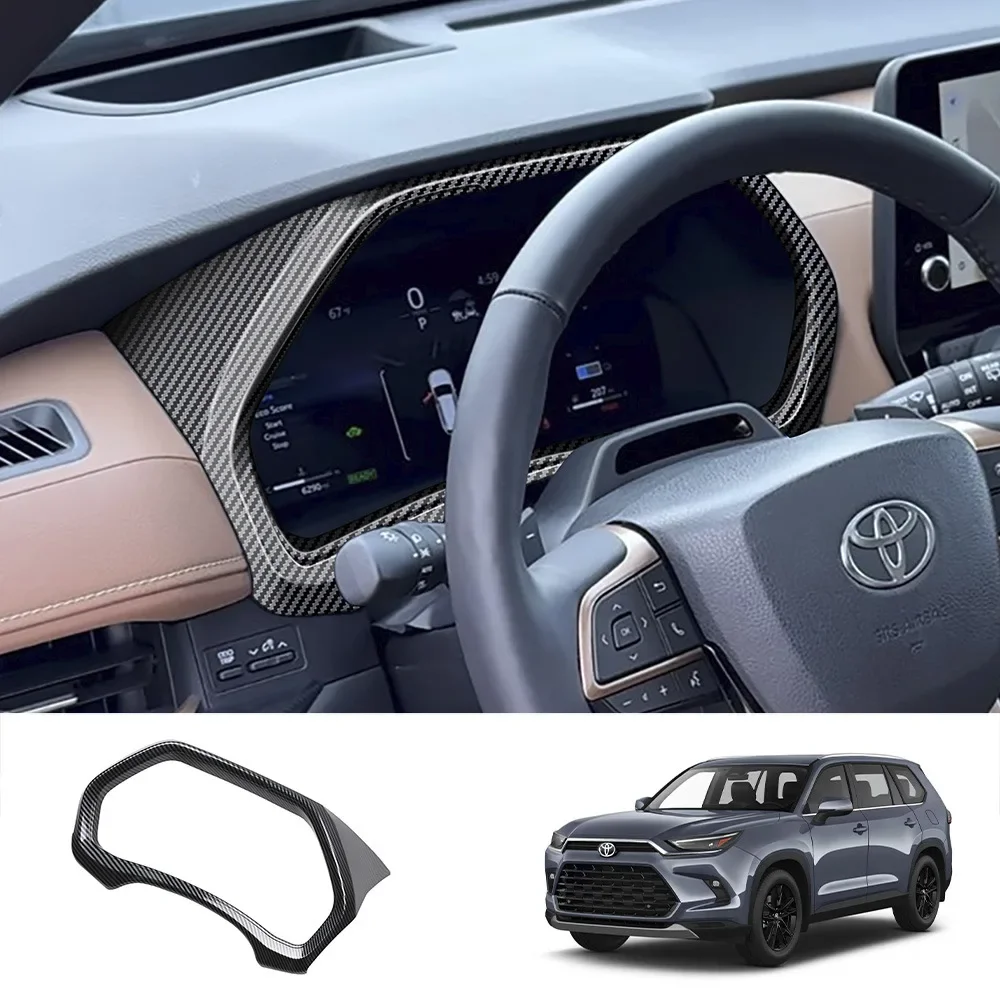 For Toyota Grand Highlander 2024 2025 ABS Carbon Fiber Car Instrument Panel Dashboard Decoration Cover Accessories Trims
For Toyota Grand Highlander 2024 2025 ABS Carbon Fiber Car Instrument Panel Dashboard Decoration Cover Accessories Trims