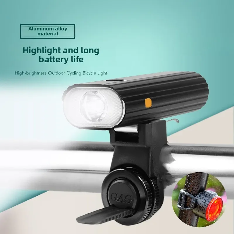 USB Charging Bicycle Light Outdoor Night Riding Aluminum Alloy Waterproof Riding Equipment Bicycle Warning Headlight Flashlight
USB Charging Bicycle Light Outdoor Night Riding Aluminum Alloy Waterproof Riding Equipment Bicycle Warning Headlight Flashlight