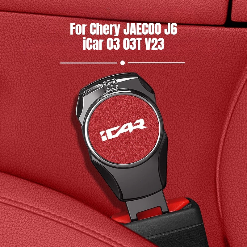 Seat Belt Extender for Chery JAECOO J6 iCar 03 03T V23 Car Safety Belt Durable Extension Buckle Connector Metal Plug Accessories
Seat Belt Extender for Chery JAECOO J6 iCar 03 03T V23 Car Safety Belt Durable Extension Buckle Connector Metal Plug Accessories