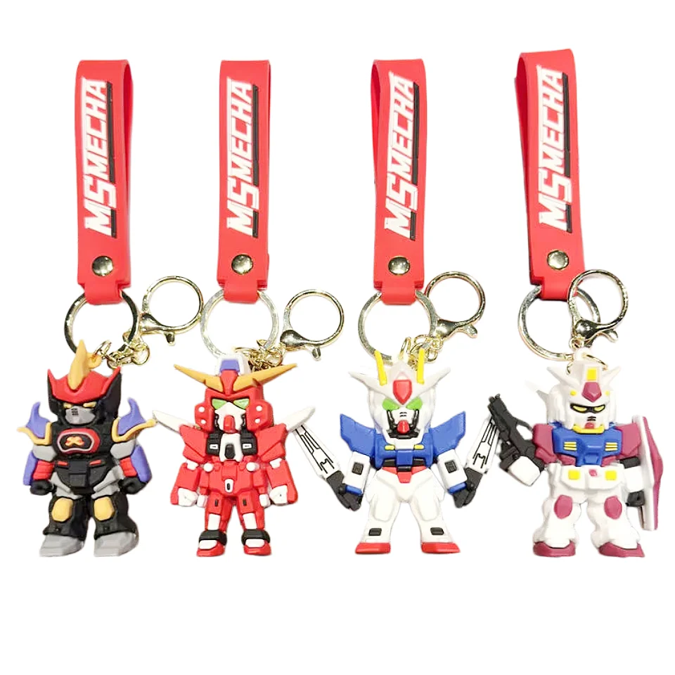 Gundam MS Mecha 3D Figure Keychain, Soft Rubber Robot Pendant with Wrist Strap, Perfect Gift for Anime & Mecha Fans
Gundam MS Mecha 3D Figure Keychain, Soft Rubber Robot Pendant with Wrist Strap, Perfect Gift for Anime & Mecha Fans